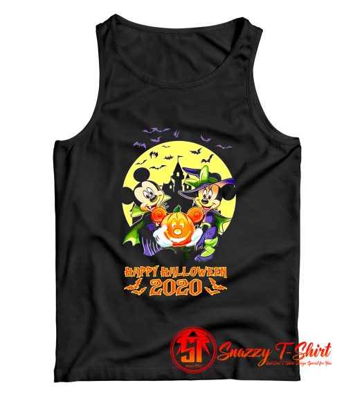 Mickey and Minnie Happy Halloween 2020 Tank Top