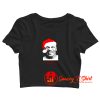 Mike Tyson Funny Christmas Ugly Style Crop Top Shirt