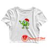 Mike Wazowski Christmas Crop Top Shirt