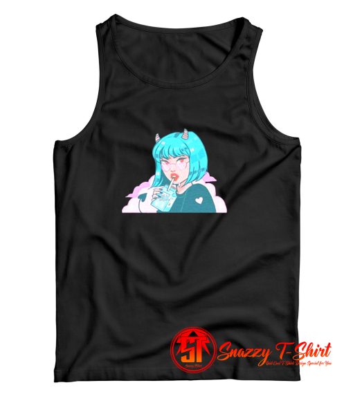 Milky Monster Girl Tank Top