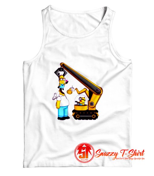 Minion Simpsons Tank Top