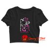 Minnie Breast Cancer Awareness Crop Top Shirt