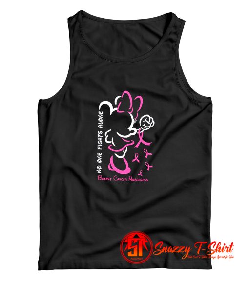 Minnie Breast Cancer Awareness Tank Top