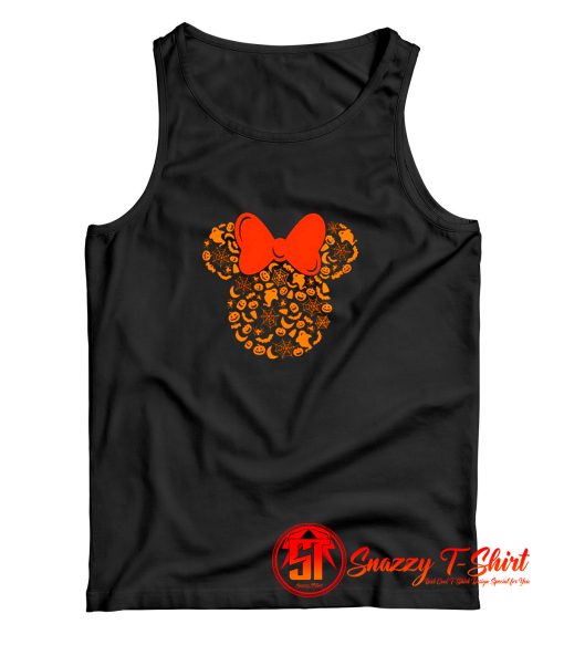 Minnie Mouse Halloween Silhouette Icon Tank Top