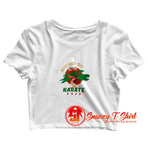 Miyagi Do Karate Dojo Unisex Crop Top Shirt