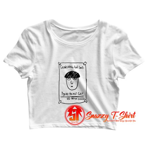 Mob Psycho 100 Helmet Cult Crop Top Shirt