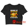 Mommy Of The Cutest Pumpkins Crop Top Shirt