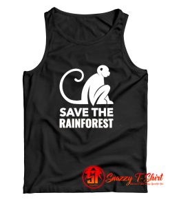 Monkey save the rainforest Tank Top