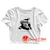 Monopoly Santa Claus Parody Crop Top Shirt