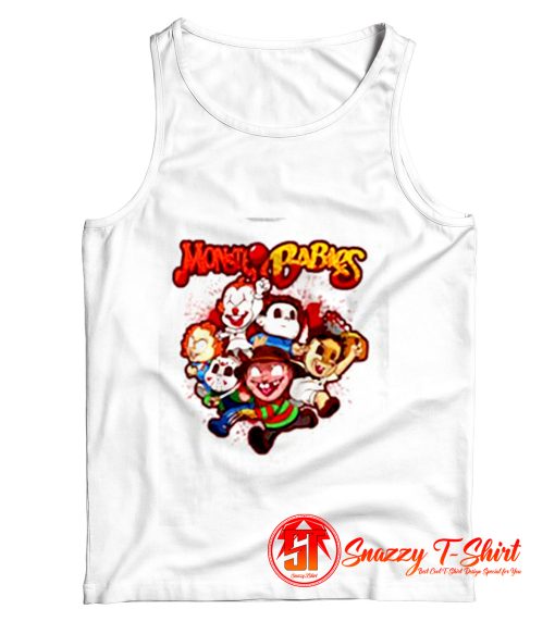 Monster Babies Horror Cartoon Halloween Tank Top