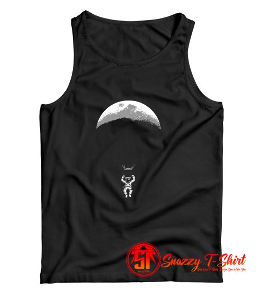 Moon Man Astronaut Space Unisex Tank Top