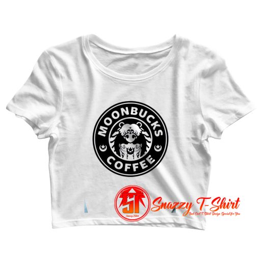 Moonbucks coffee Crop Top Shirt