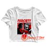 Mr Robot Fsociety Nerd Hacker Anonymous Evil Corp Disobey Geek Mask Crop Top Shirt