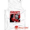 Mr Robot Fsociety Nerd Hacker Anonymous Evil Corp Disobey Geek Mask Tank Top