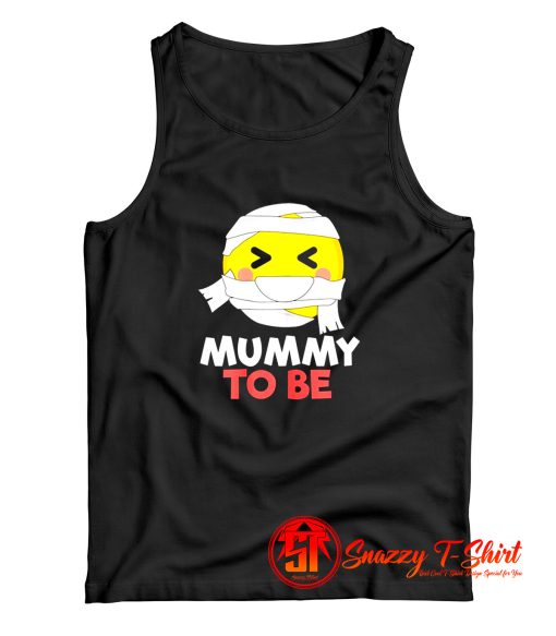 Mummy Emoji Pregnancy Tank Top