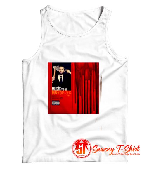 Music To Be Murdered By Cover Album Tank Top