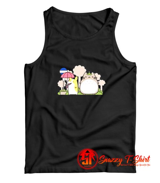 My Fluffy Neighbor Totoro Corgii Tank Top