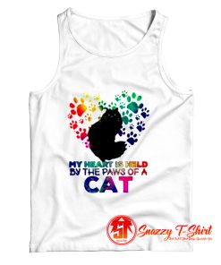 My Heart Is Held By The Paws Of A Cat Tank Top