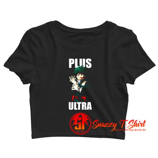 My Heroes Academia Plus Ultra Izuku Crop Top Shirt