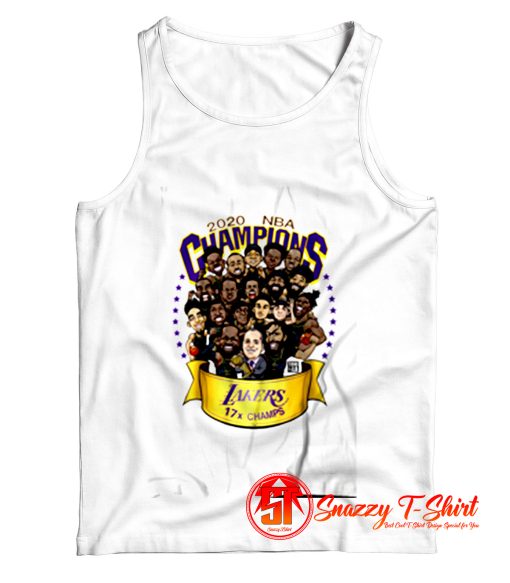 NBA lakers championship Tank Top