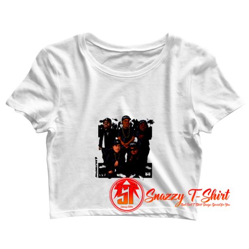 NWA Rapper Hip Hop caricature Crop Top Shirt