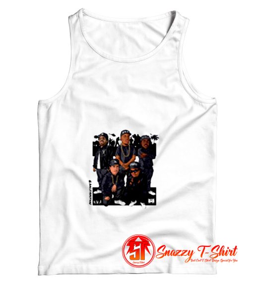 NWA Rapper Hip Hop caricature Tank Top