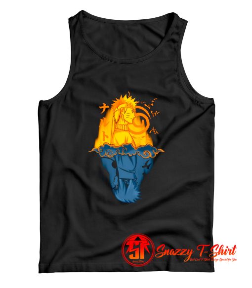 Naruto and sasuke Tank Top