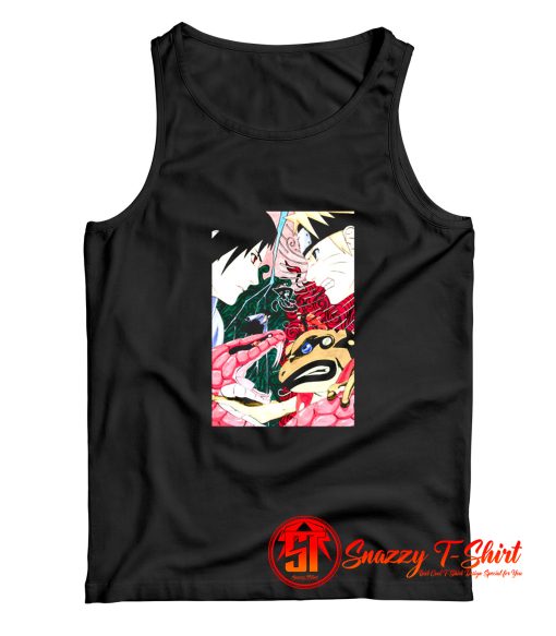 Naruto vs Sasuke Tank Top