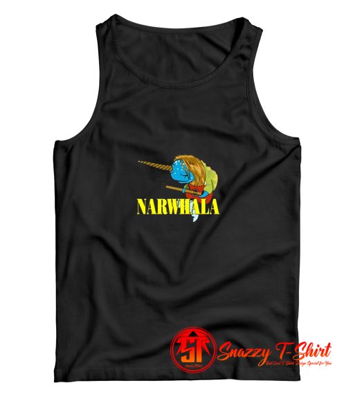 Narwhala Unplugged Nirvana Kurt Cobain Tank Top