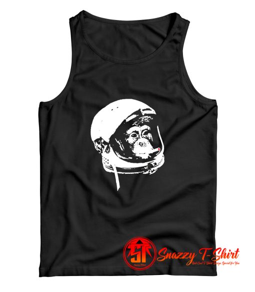 Nasa Monkey Smoking Astronaut Space Tank Top