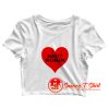 Nasty Women Heart Crop Top Shirt