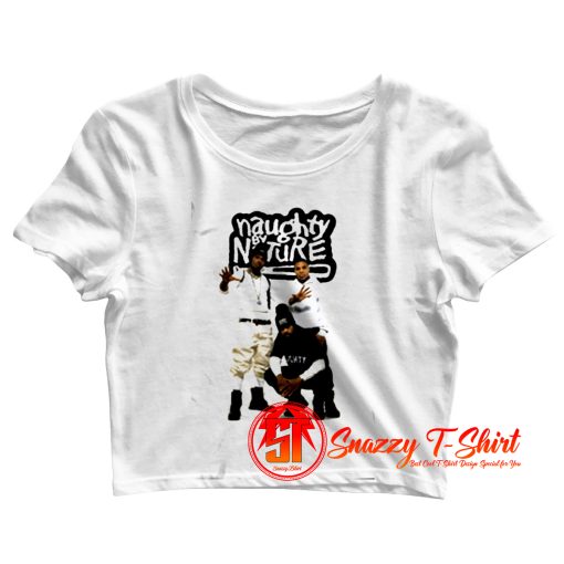 Naughty By Nature Rap Hip Hop Crop Top Shirt