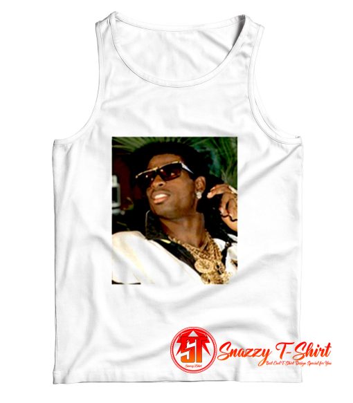 Neon Deion Sanders Prime Time Draft Day Tank Top