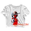 Neon Genesis Evangelion Rei Ayanami Asuka Kiss Pin Up Anime Manga Sexy Hot Senpai Crop Top Shirt