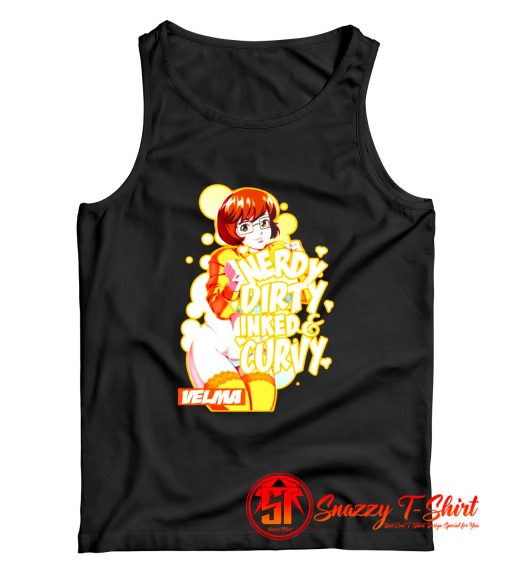 Nerdy Dirty Inked Curvy Scooby Doo Tank Top