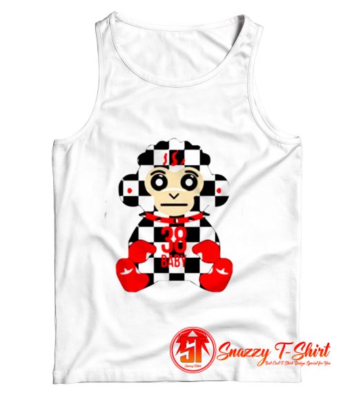 Never Broke Again 38 Baby Monkey Checkers Tank Top