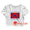 Never apologize for being right Crop Top Shirt