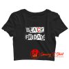 New Official Black Friday Crop Top Shirt