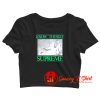 New Supreme Know Thyself Crop Top Shirt