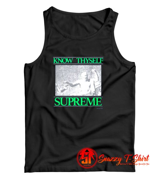 New Supreme Know Thyself Tank Top