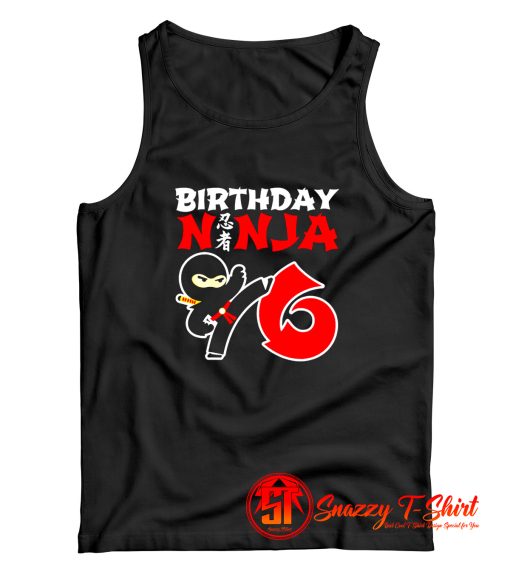 Ninja Birthday Tank Top