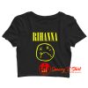 Nirvana Parody Rihanna Crop Top Shirt