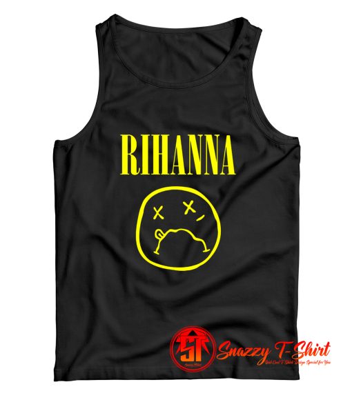 Nirvana Parody Rihanna Tank Top