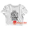 No Fugazi Zone Crop Top Shirt