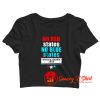 No Red States No Blue States Biden Harris Crop Top Shirt