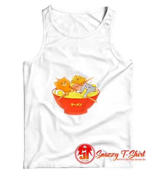 Noodle Cats Tshirt kawaii Tank Top