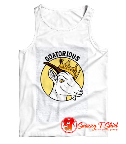 Notorious Goat Hip Hop Rap Funny Tank Top