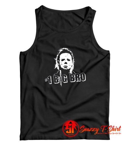 Number 1 Big Brother Scary Horror Tank Top