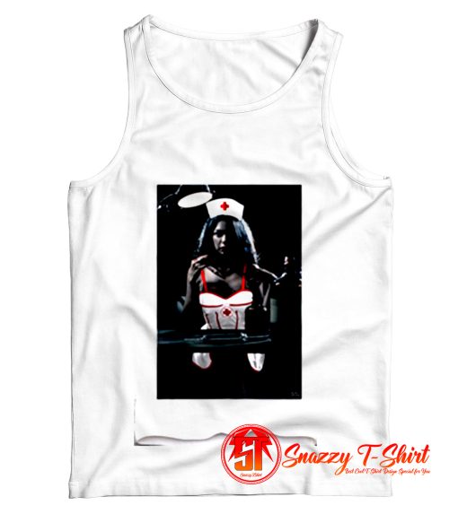 Nurse Grindhouse Russ Meyer Tarantino Sin City Pin Up Hot Dope Swag Neo Noir Tank Top