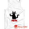 Nurse Meow Middle Finger Tank Top